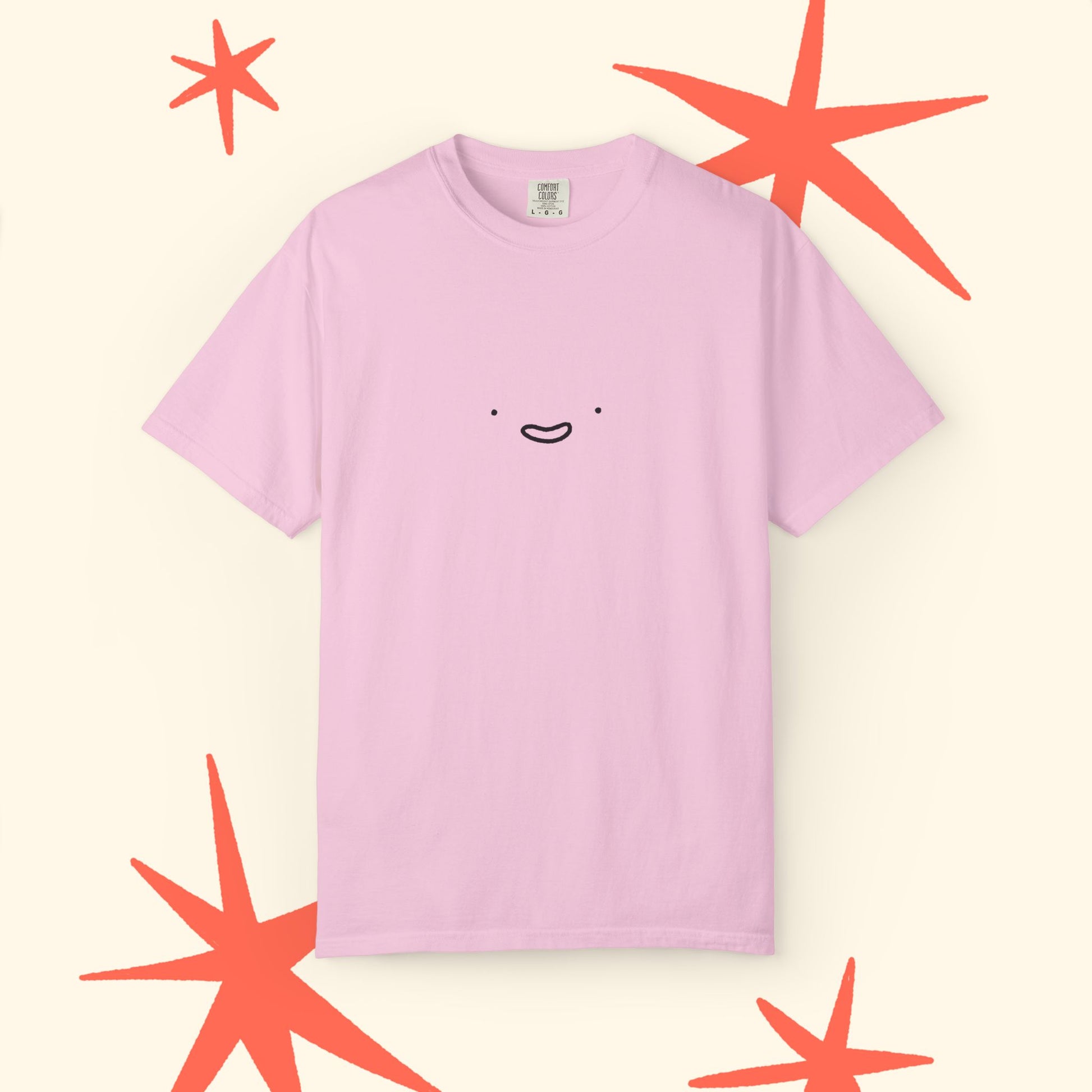 Smiley Unisex Garment-Dyed T-shirt