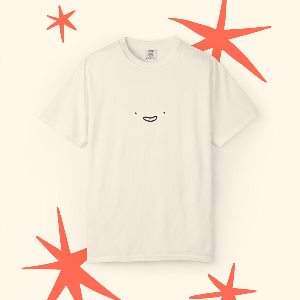 Smiley Unisex Garment-Dyed T-shirt