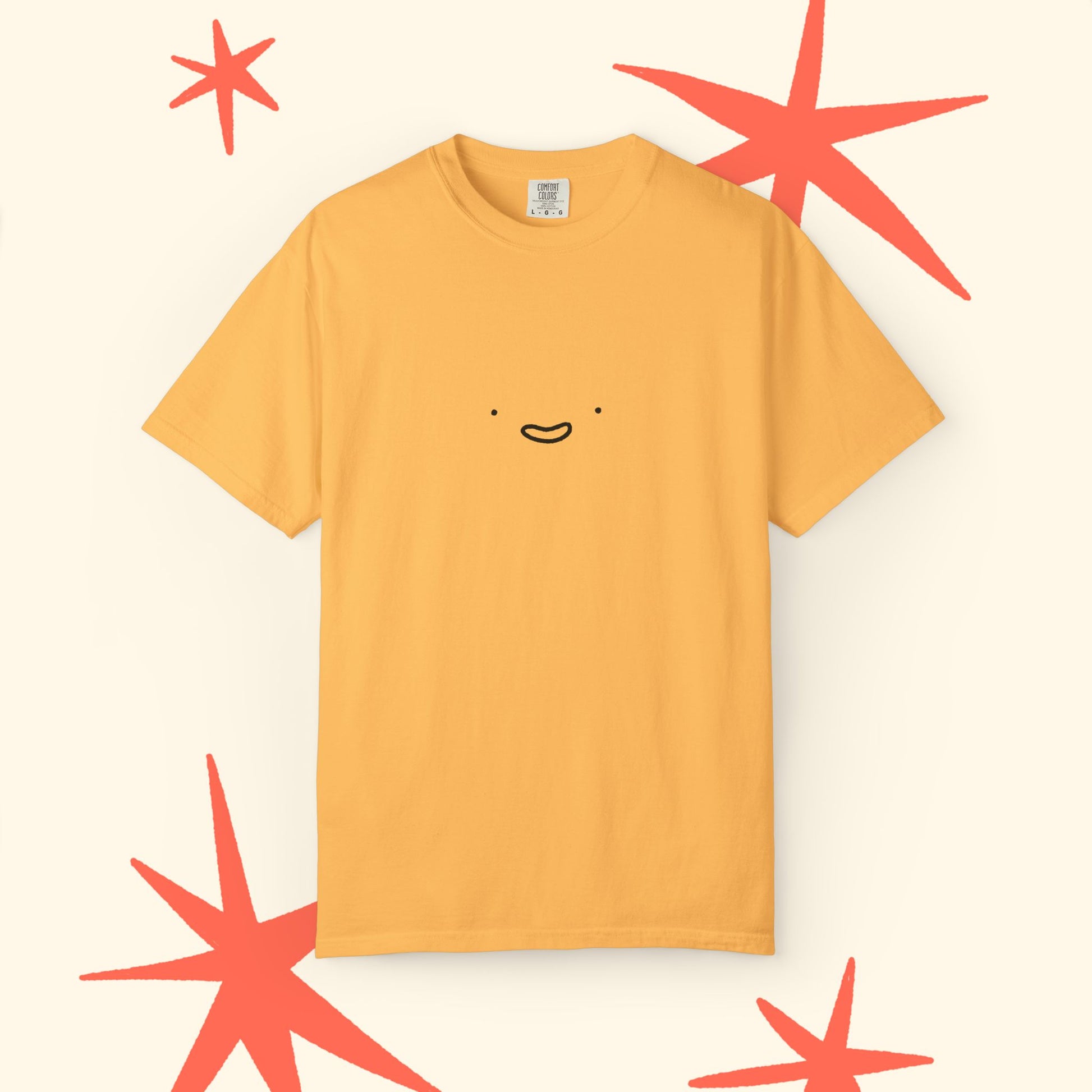 Smiley Unisex Garment-Dyed T-shirt