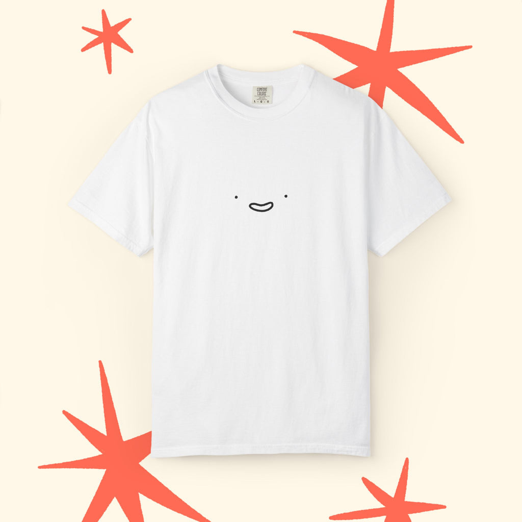 Smiley Unisex Garment-Dyed T-shirt