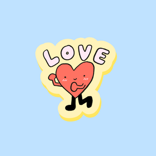 Love is love sticker