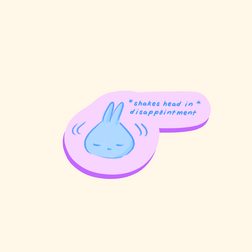 *shakes head* sticker