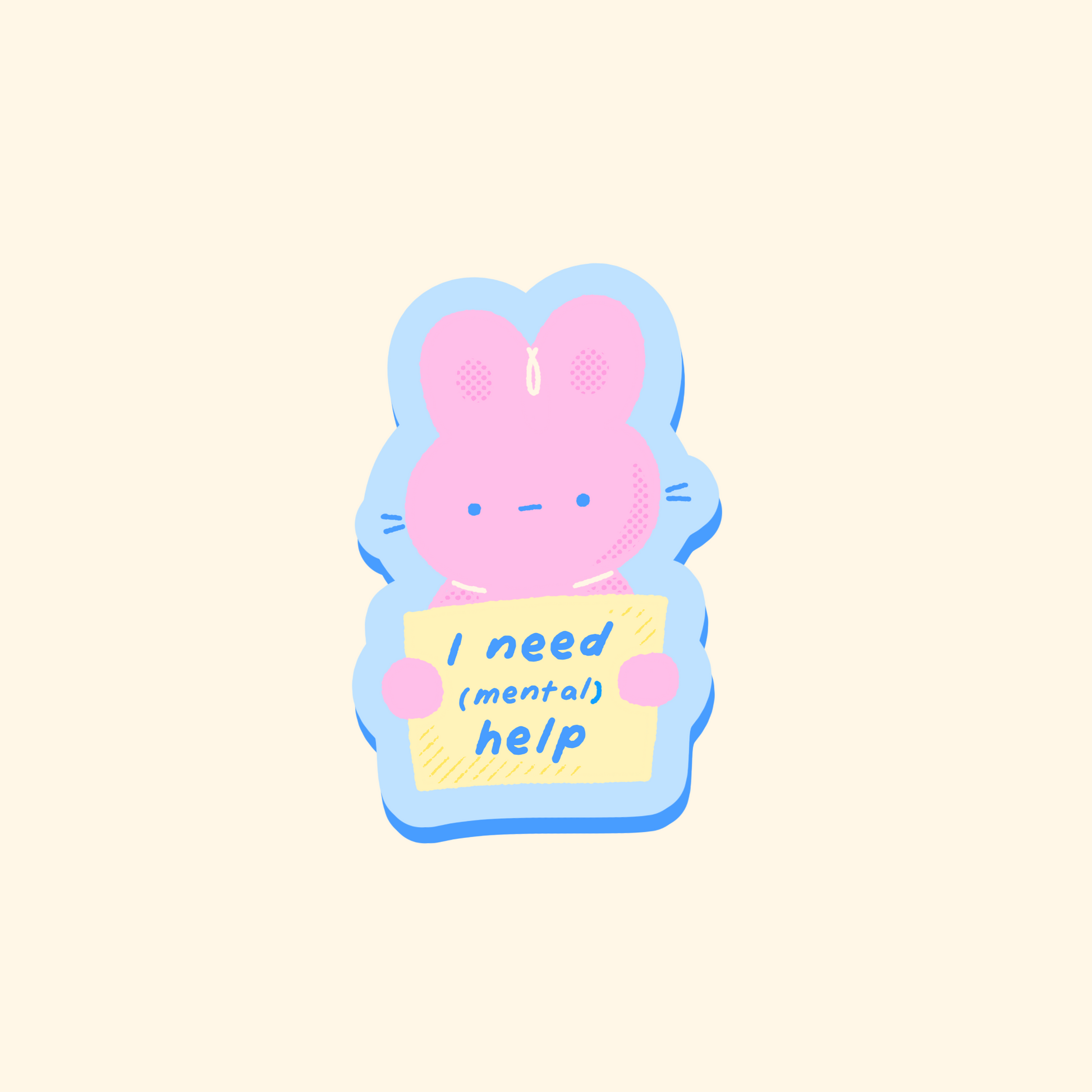 i need help sticker