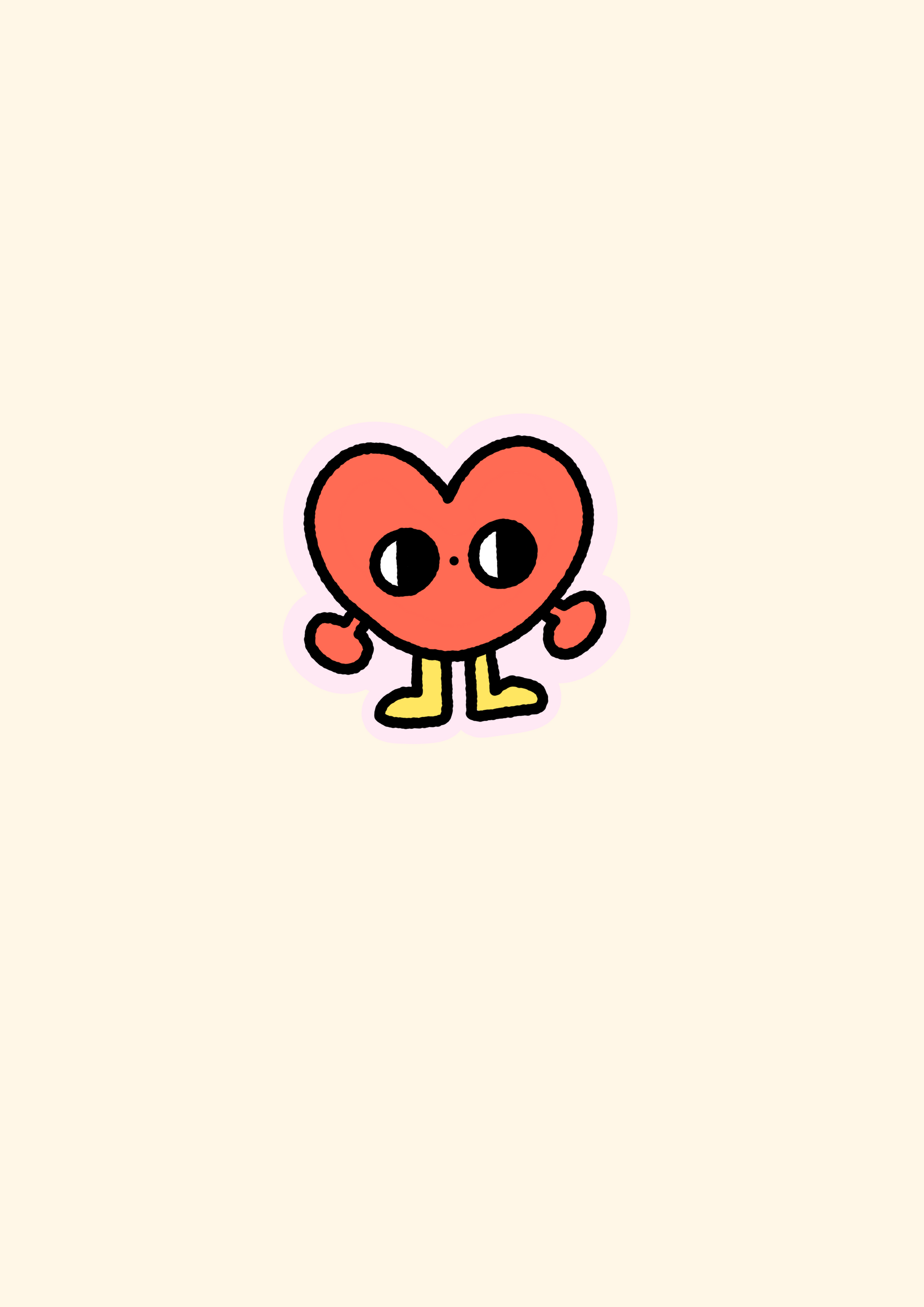heart sticker