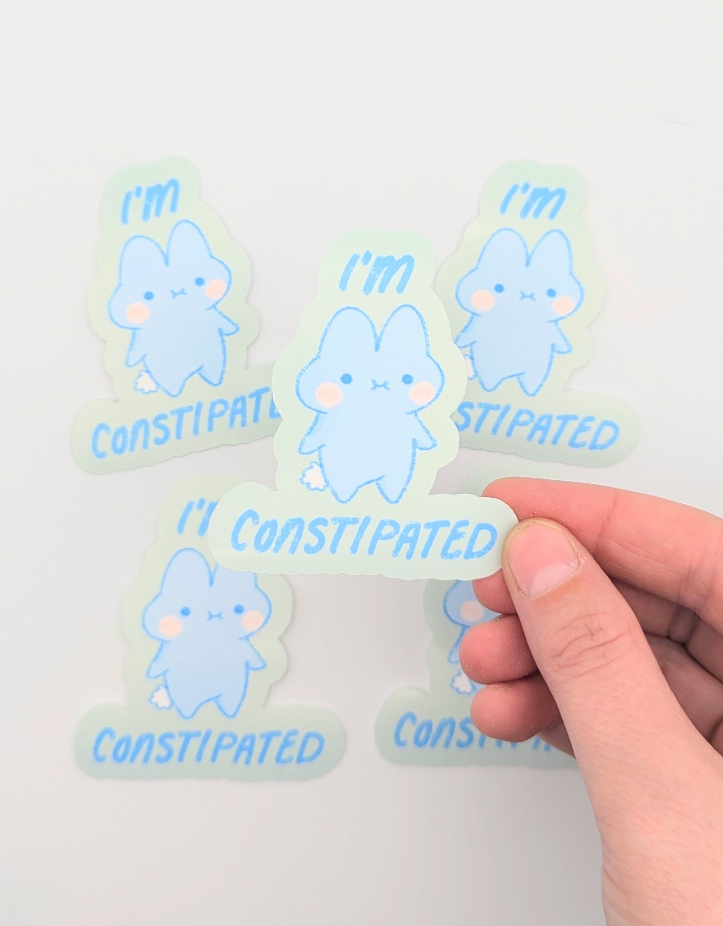 i'm constipated sticker