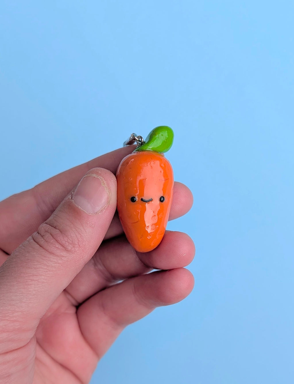 carrot keychain