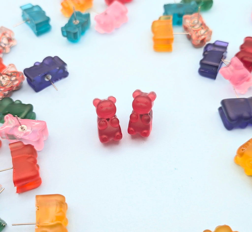 gummy bear earrings