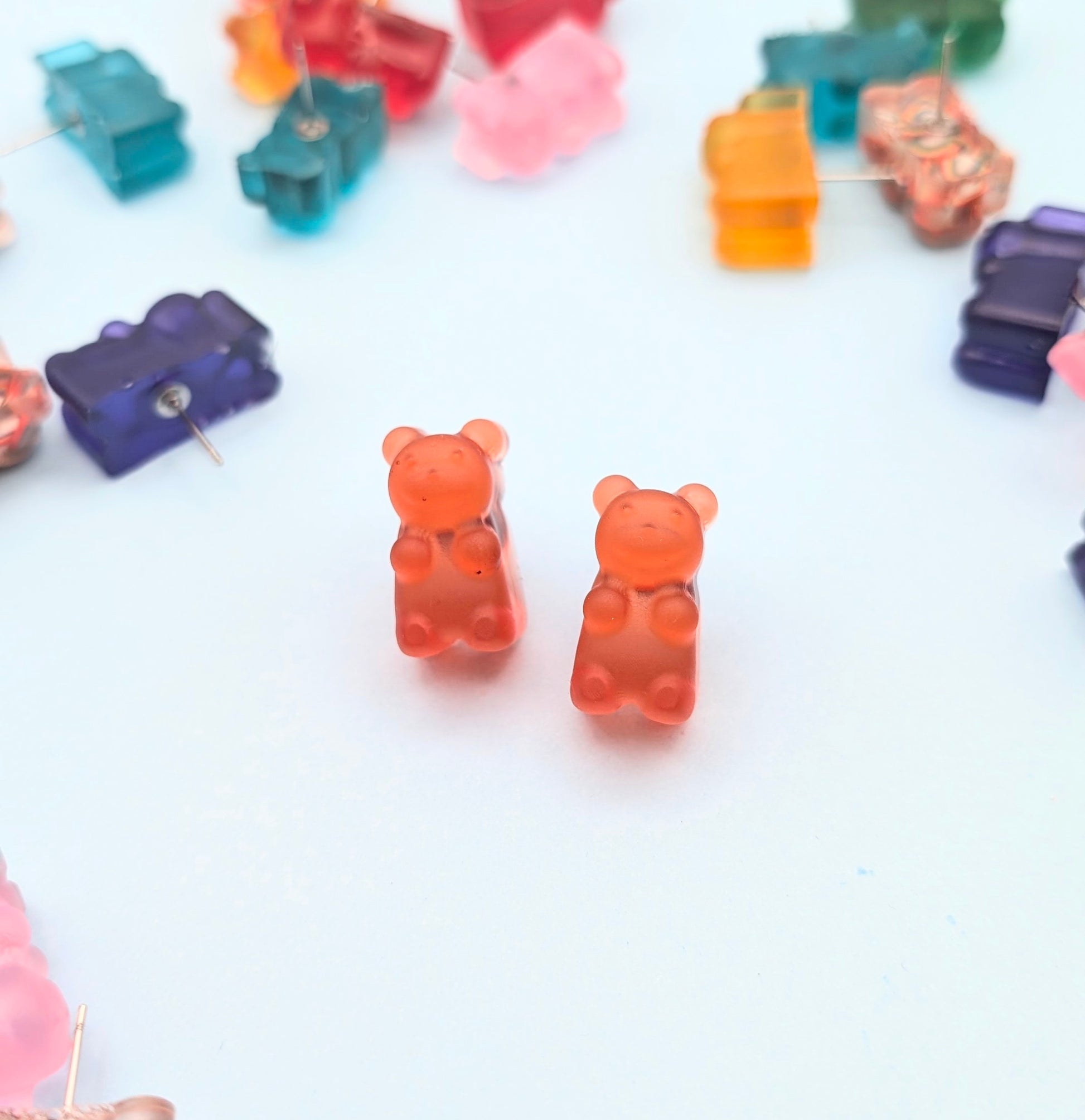 gummy bear earrings