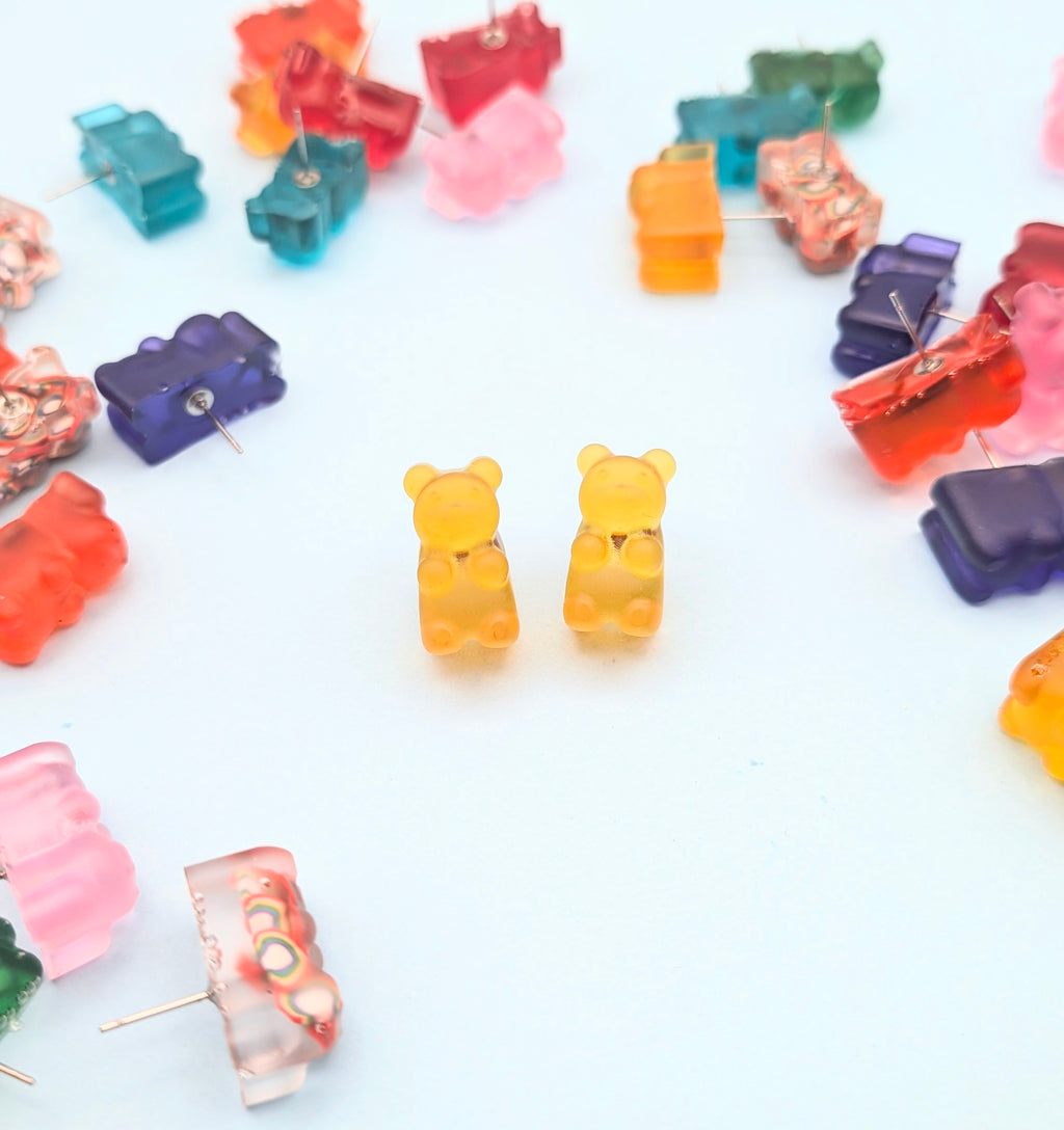 gummy bear earrings