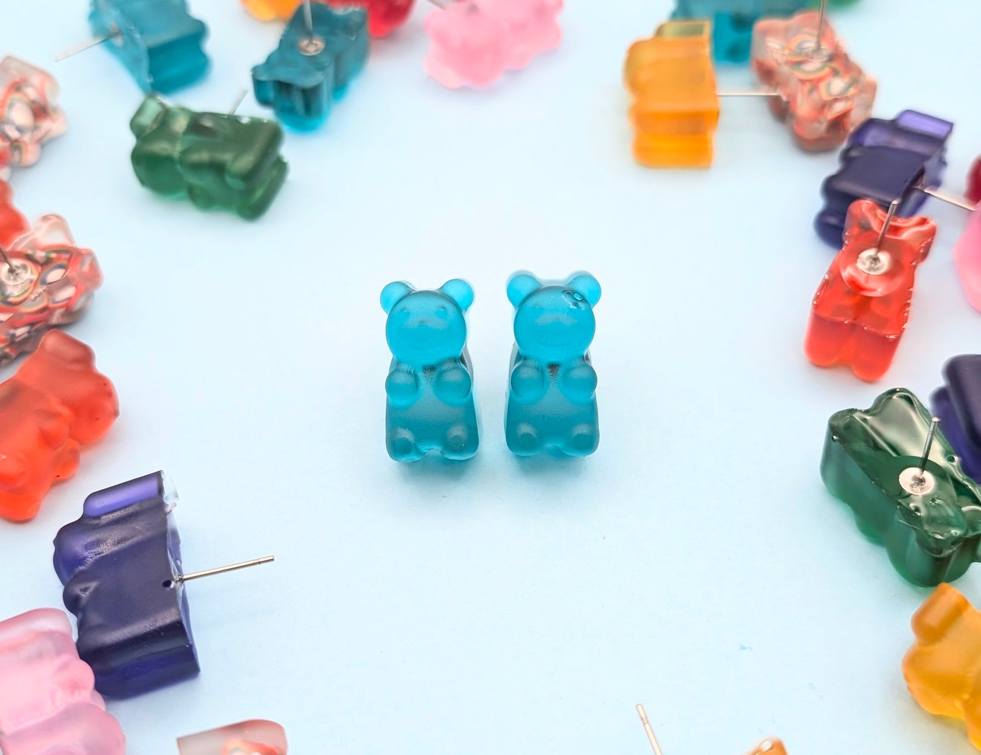 gummy bear earrings