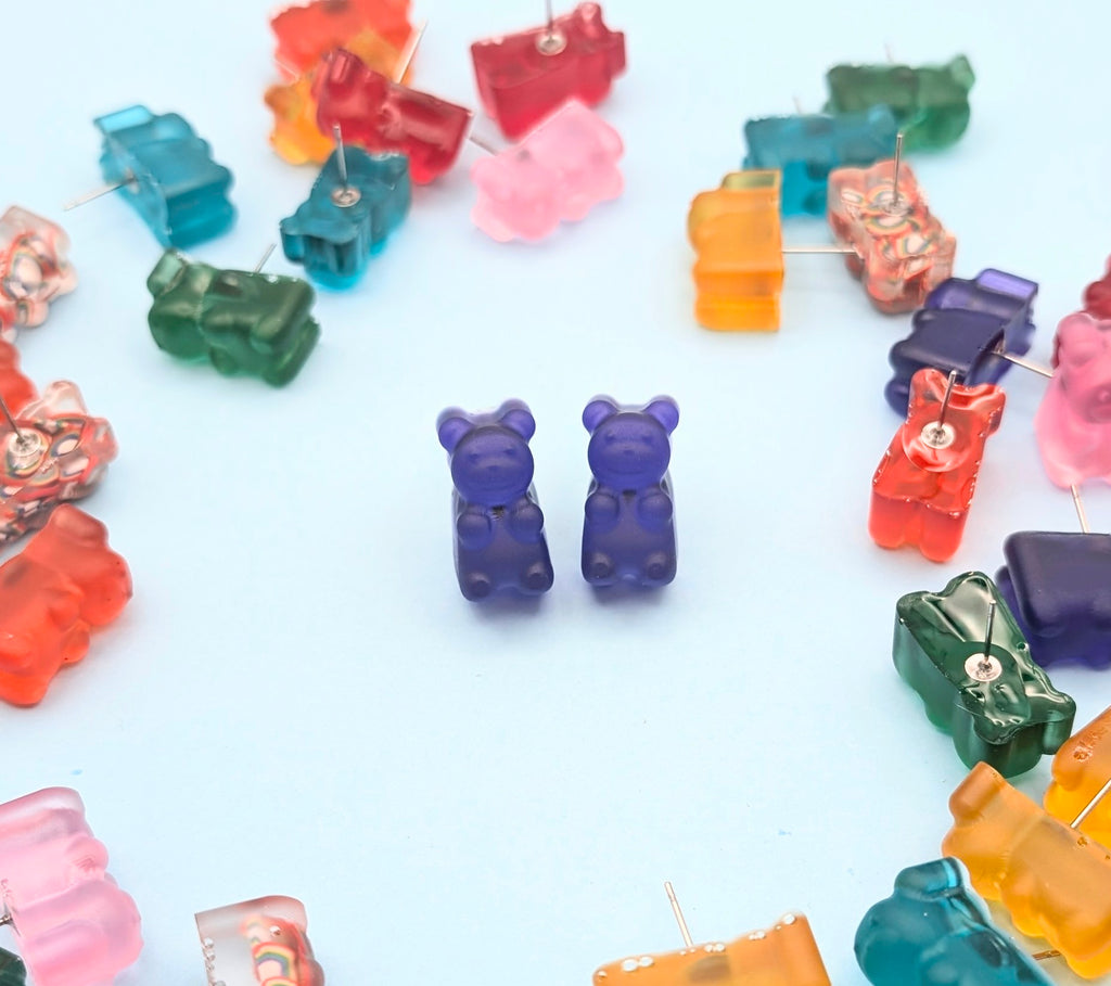 gummy bear earrings