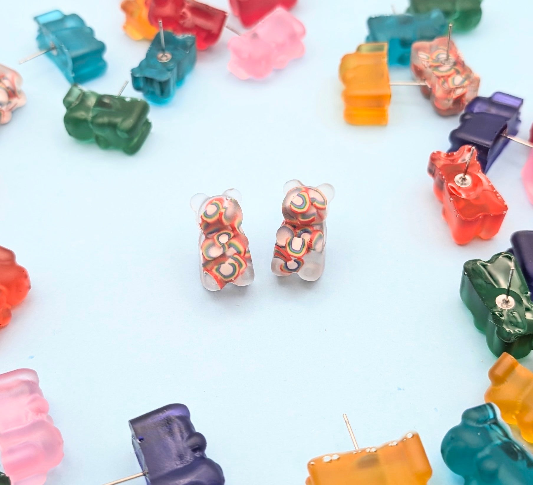 gummy bear earrings