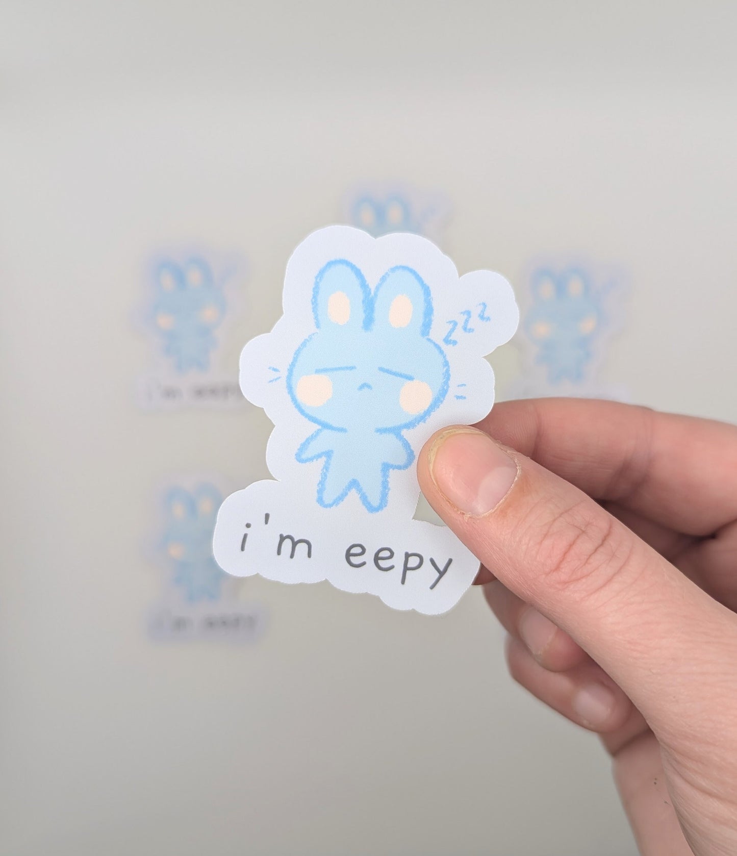 i'm eepy sticker