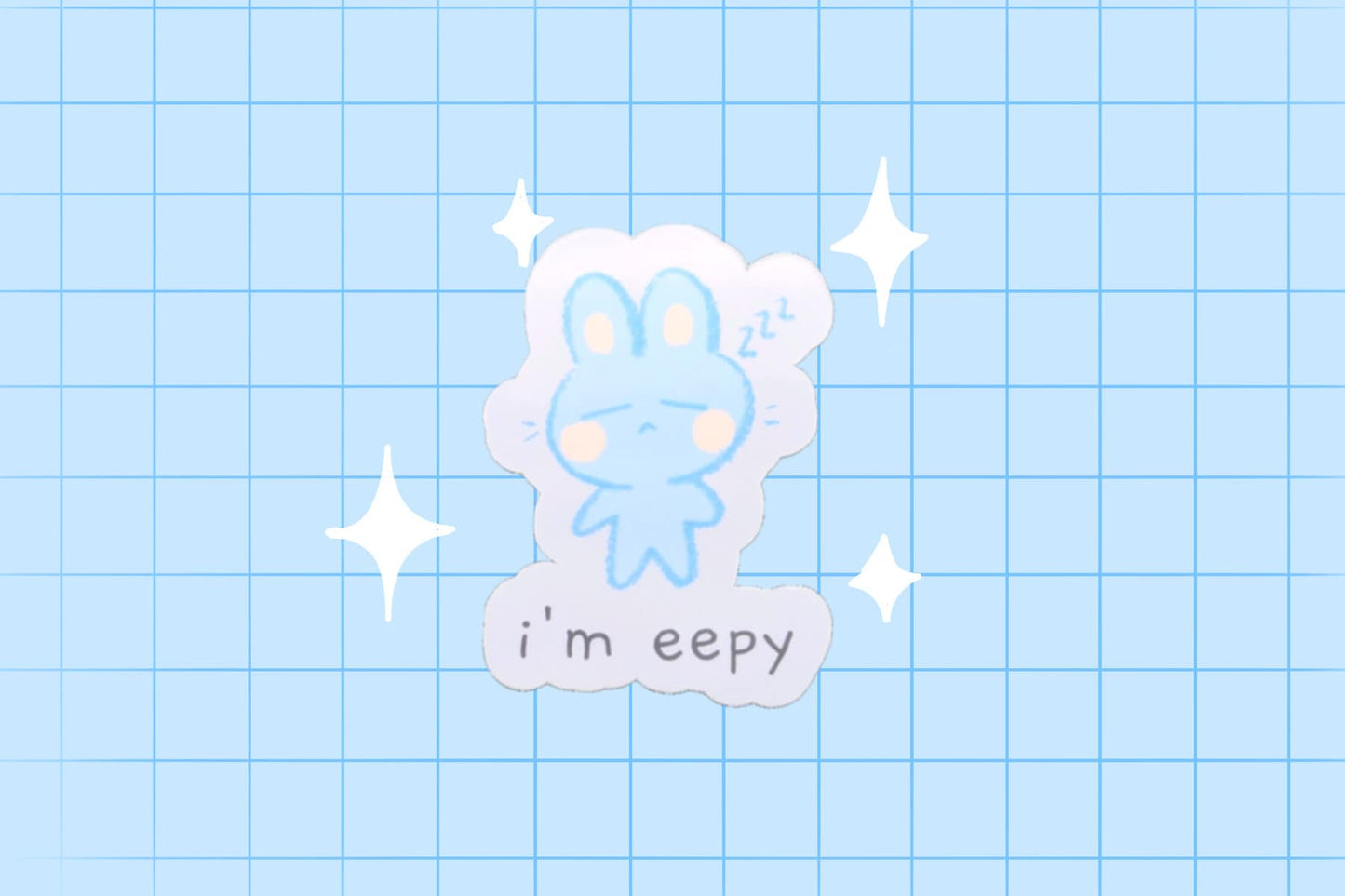 i'm eepy sticker