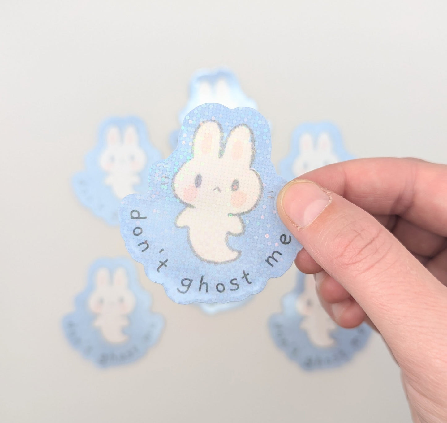 don't ghost me sticker