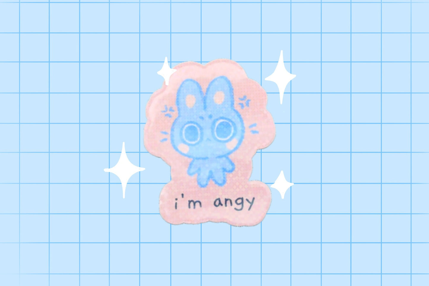 i'm angy sticker