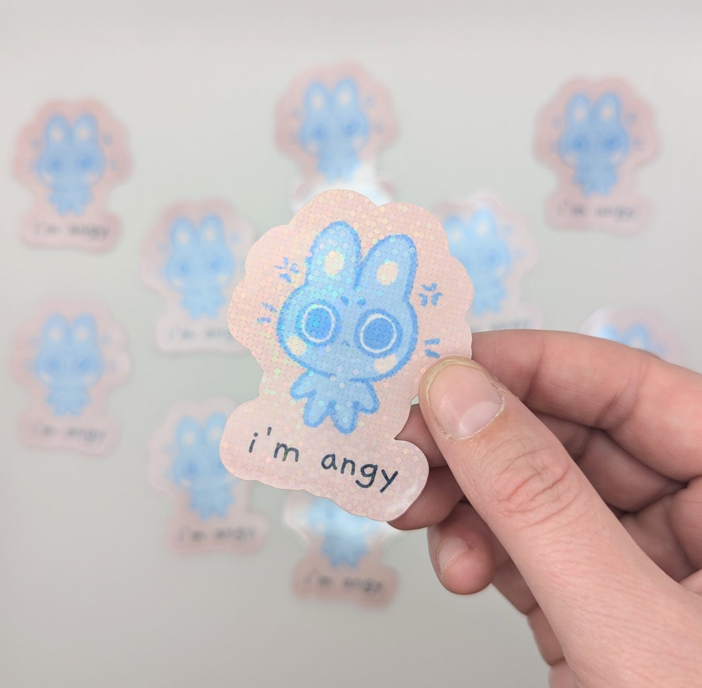 i'm angy sticker