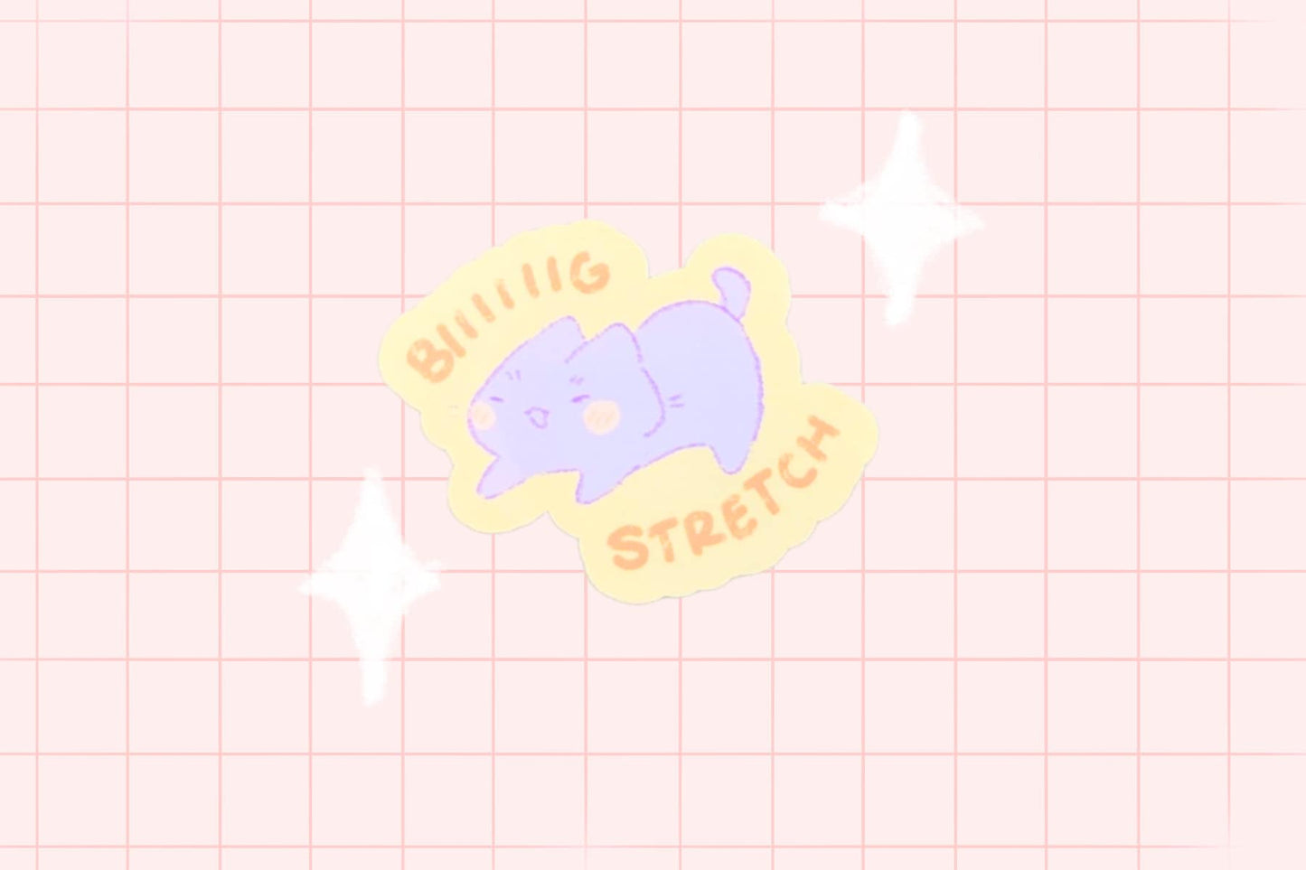 biiiiig stretch sticker