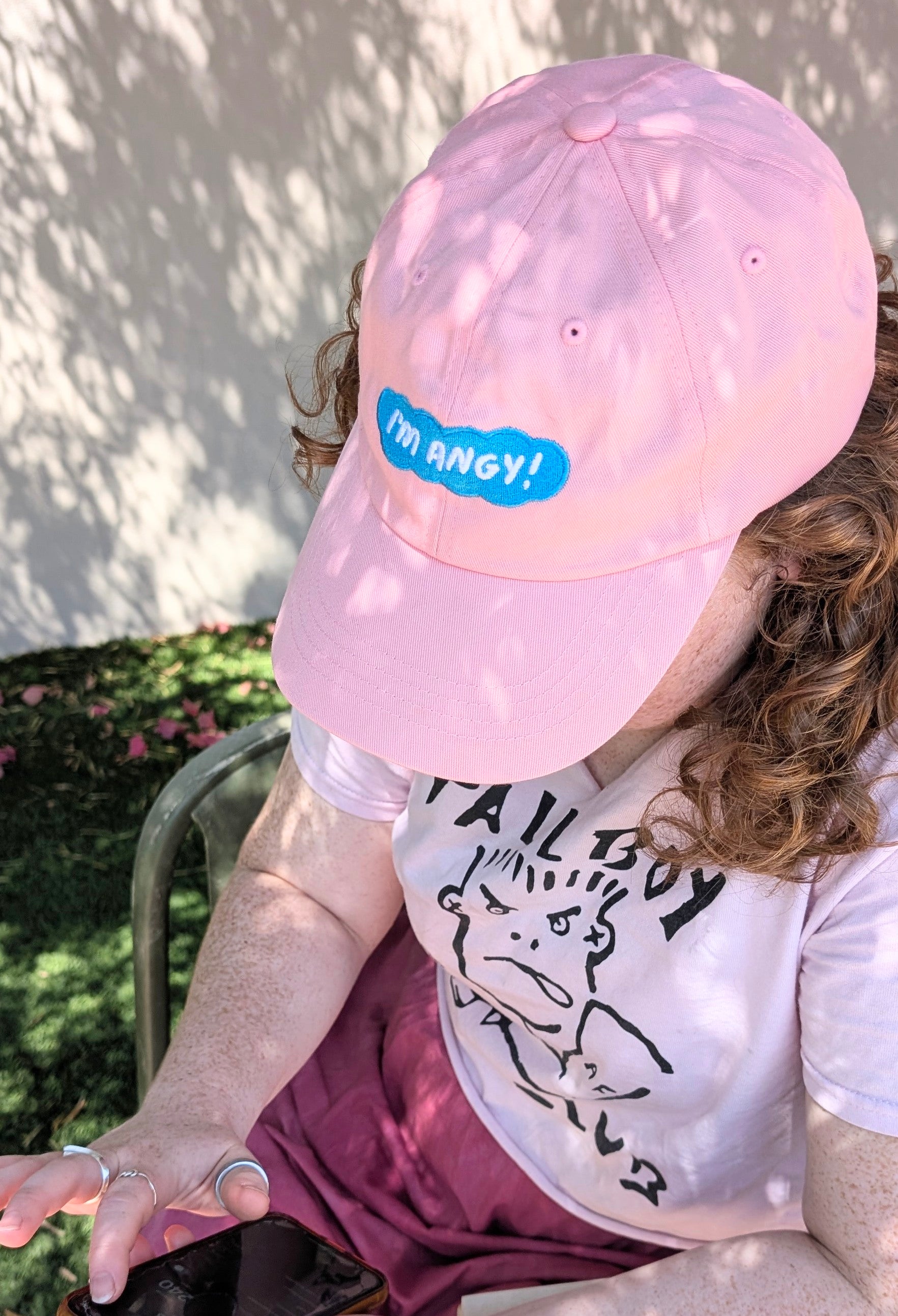 I'm angy hat