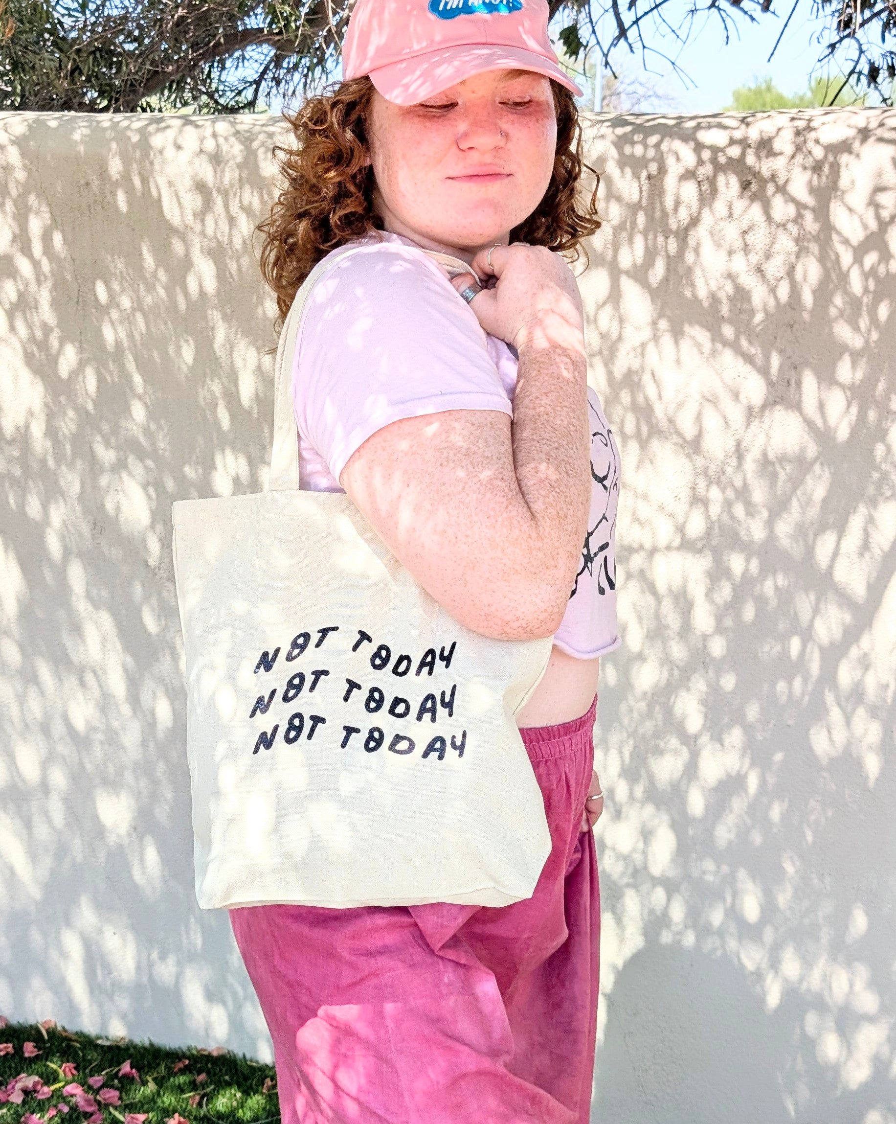 Not today tote